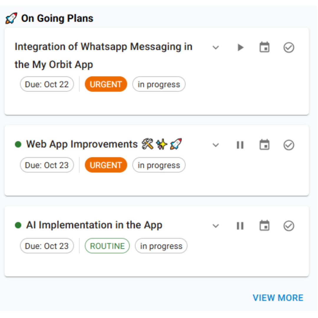 Tasks feature preview